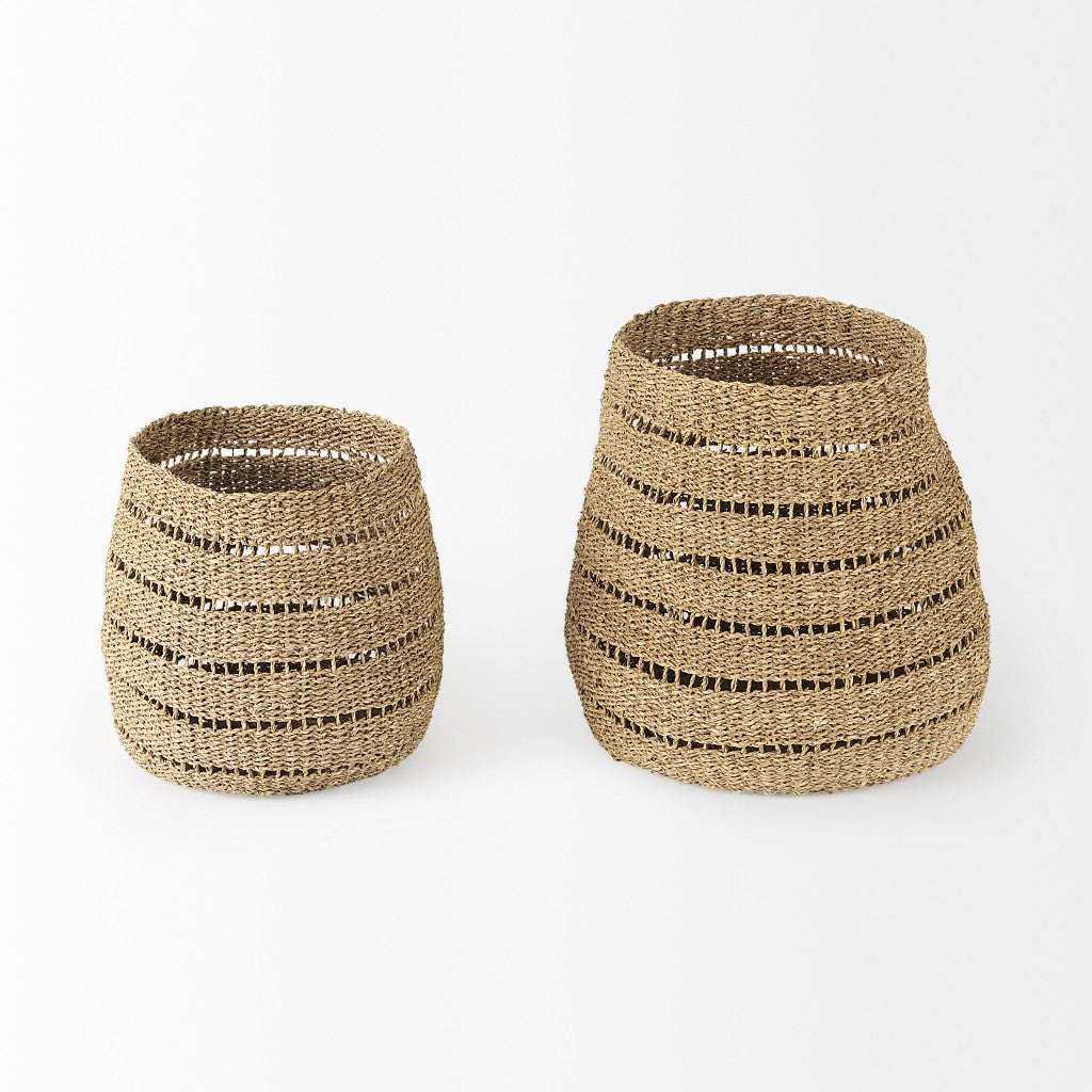 Maveen Woven Wicker Storage Baskets