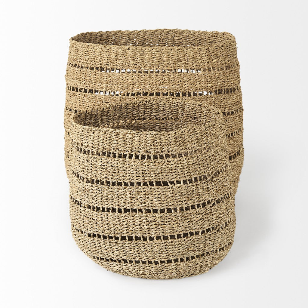 Maveen Woven Wicker Storage Baskets