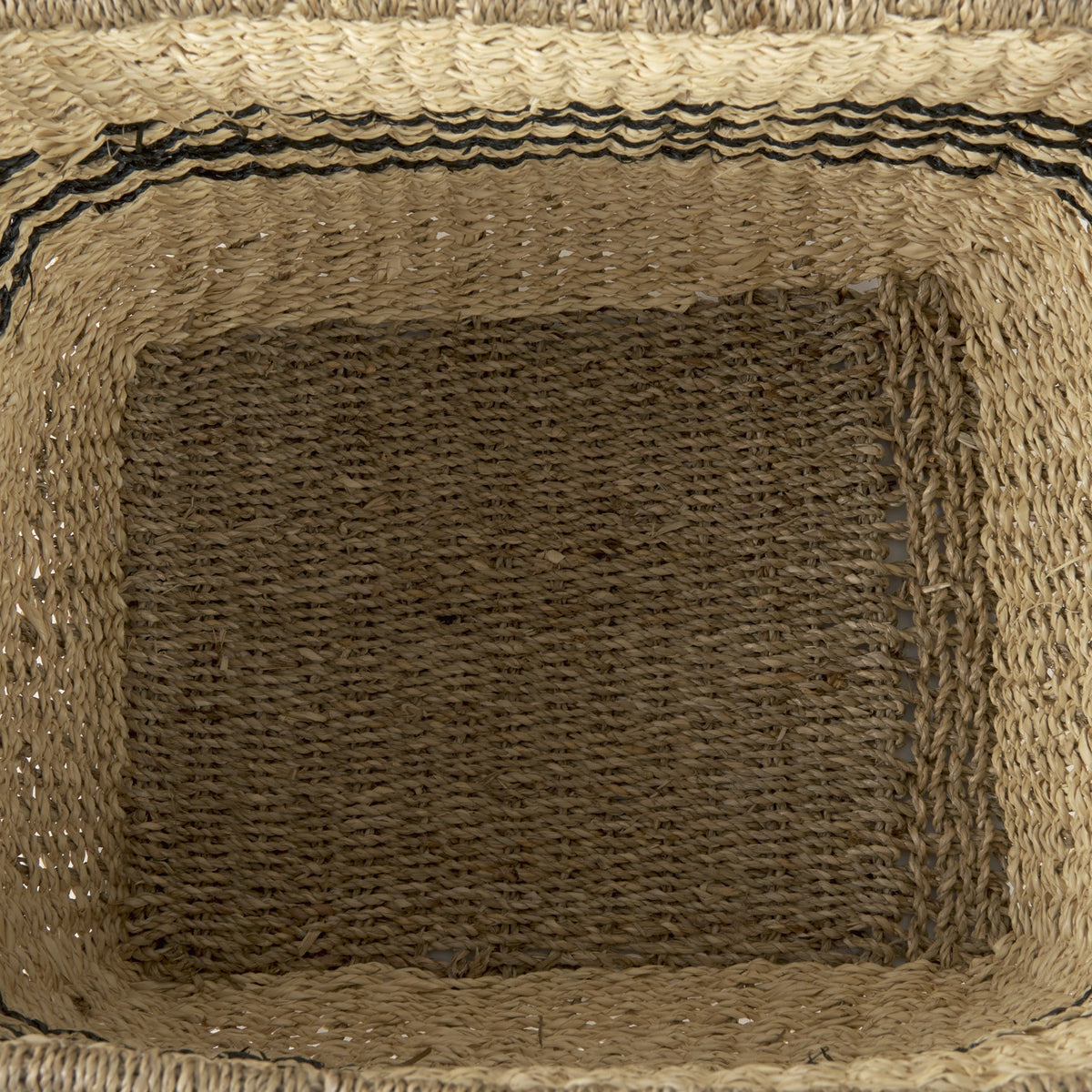 Pereda Striped Wicker Storage Baskets