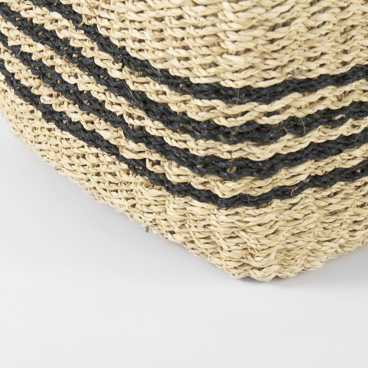 Pereda Striped Wicker Storage Baskets