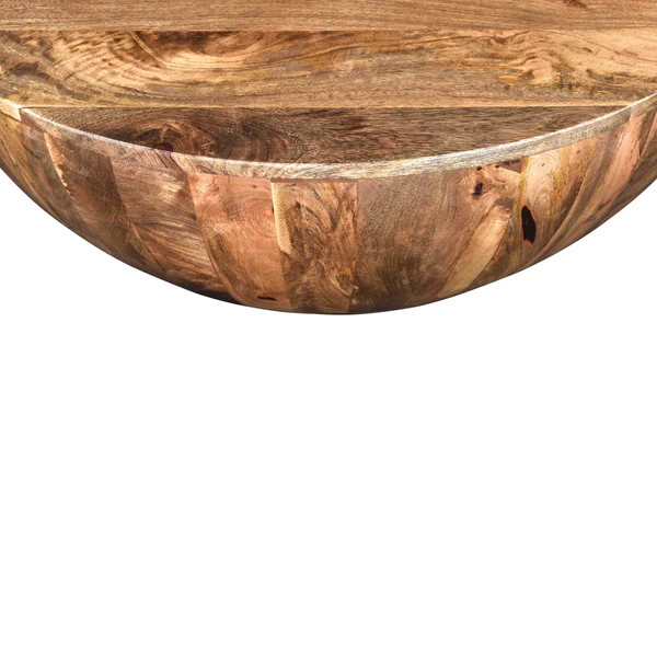 Eberly Round Mango Wood Coffee Table