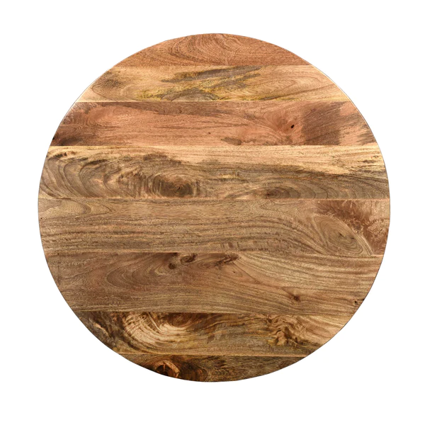 Eberly Round Mango Wood Coffee Table