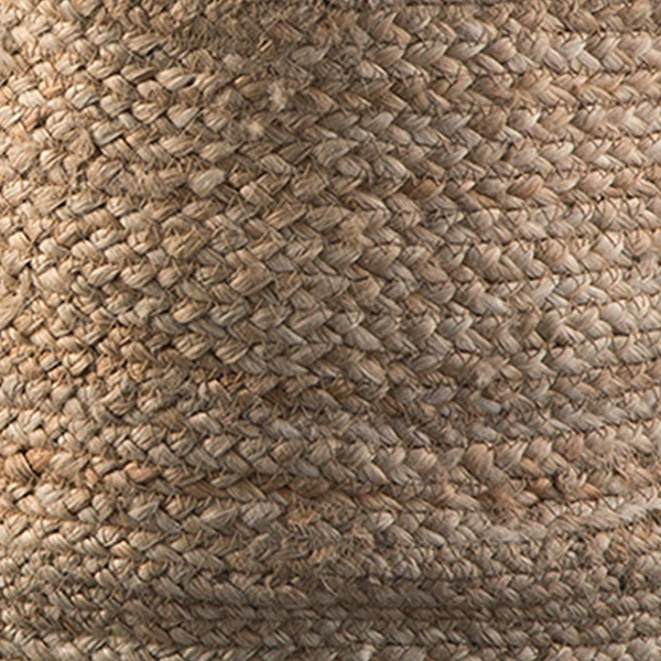 Hauser Braided Design Jute Basket