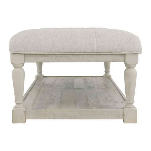 Eli Tufted Plank Style Cocktail Table