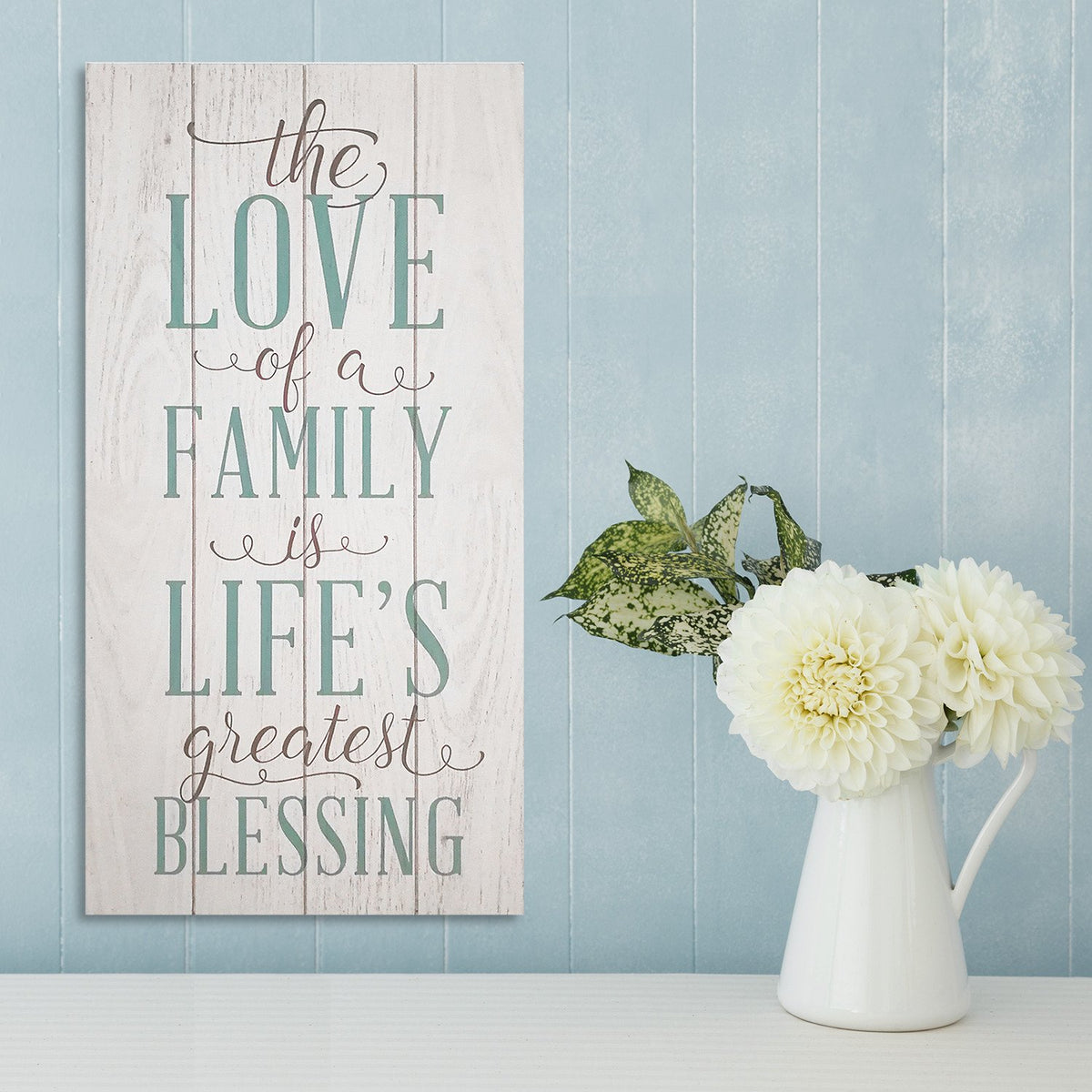 The Love Of Family Rustic Wall Art