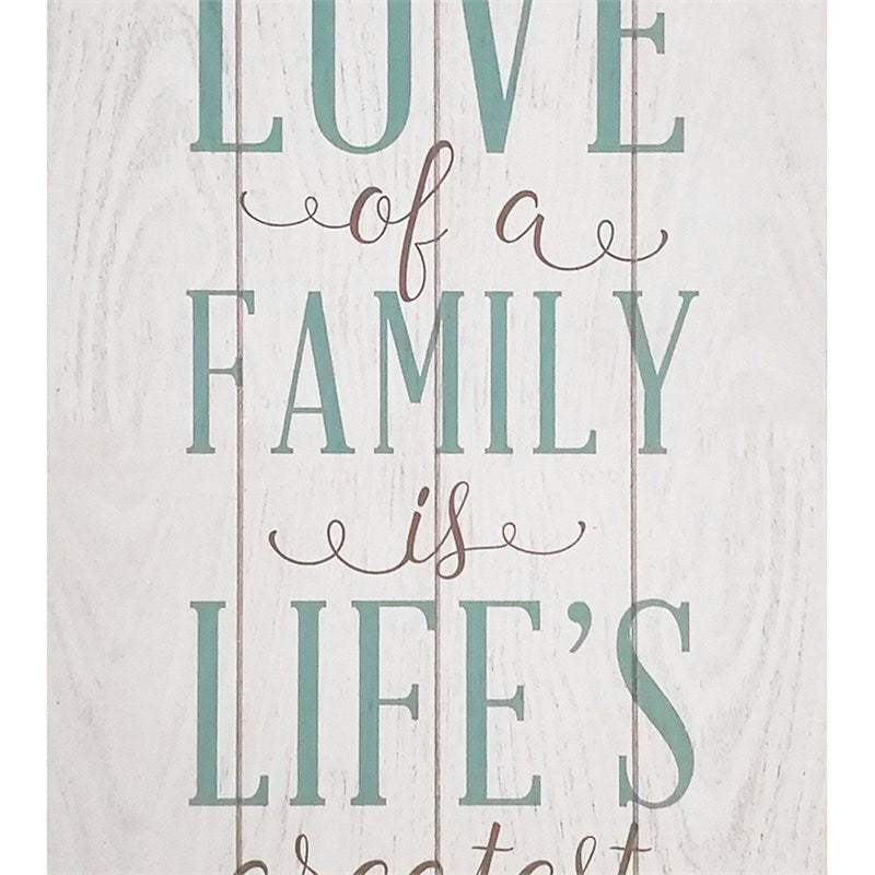 The Love Of Family Rustic Wall Art