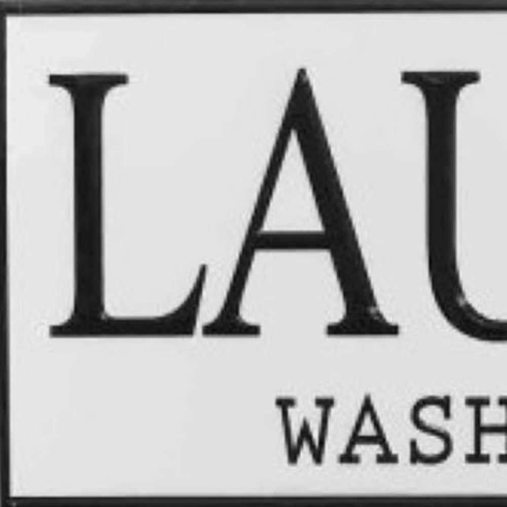 Lexington Wash Dry Fold Metal Laundry Wall Décor