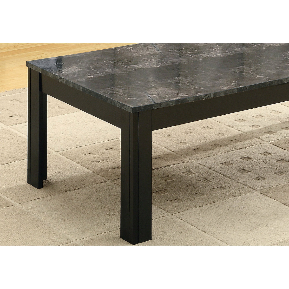 Black Grey Marble Tables - 3 Piece Set - Rae and Tae 