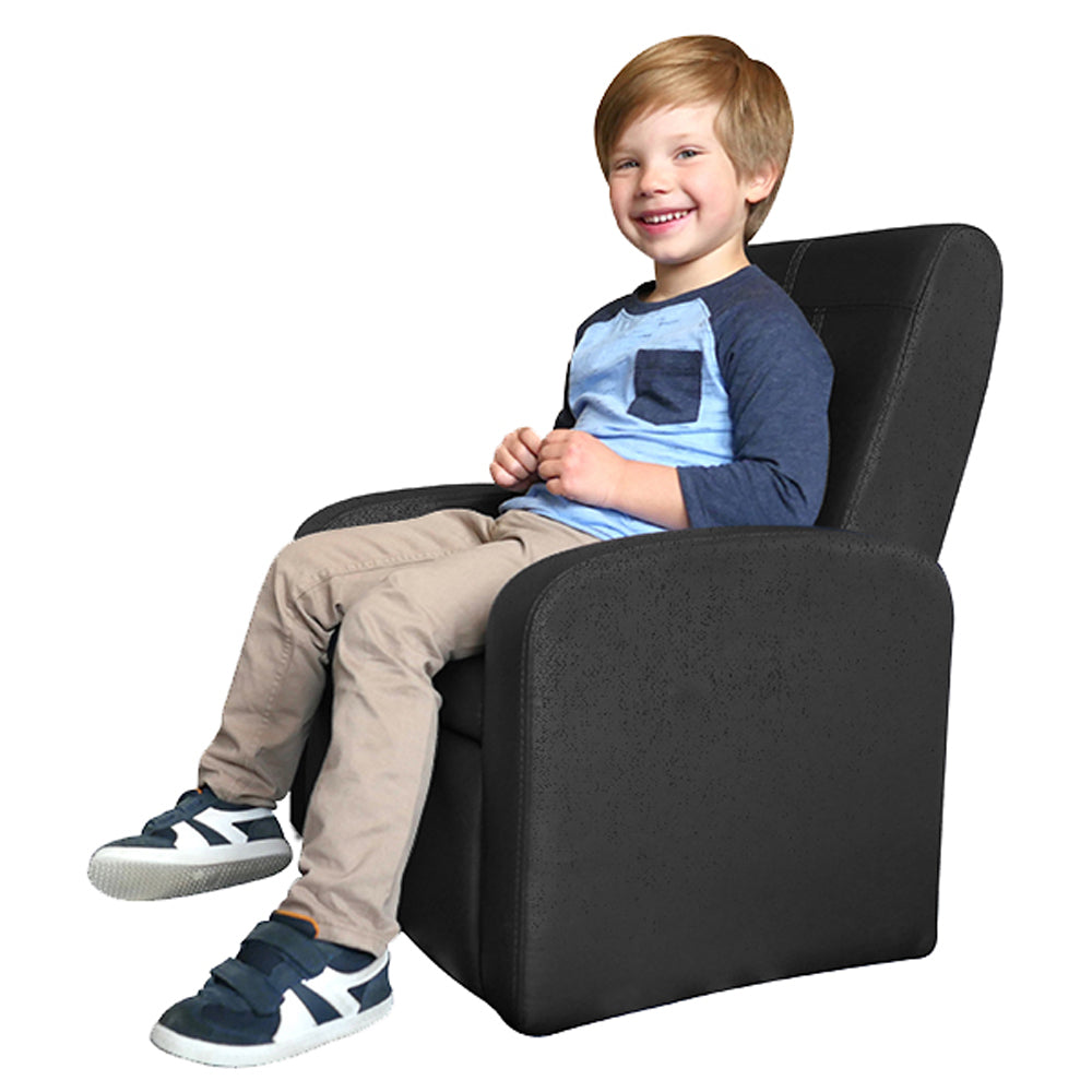 Black Recliner Chair With Storage - Rae and Tae 