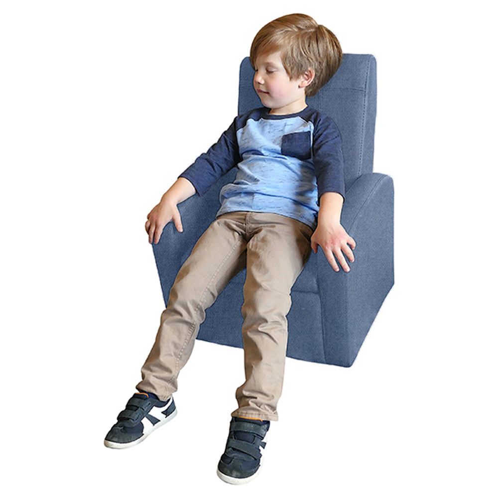 Blue Recliner Chair With Storage - Rae and Tae 