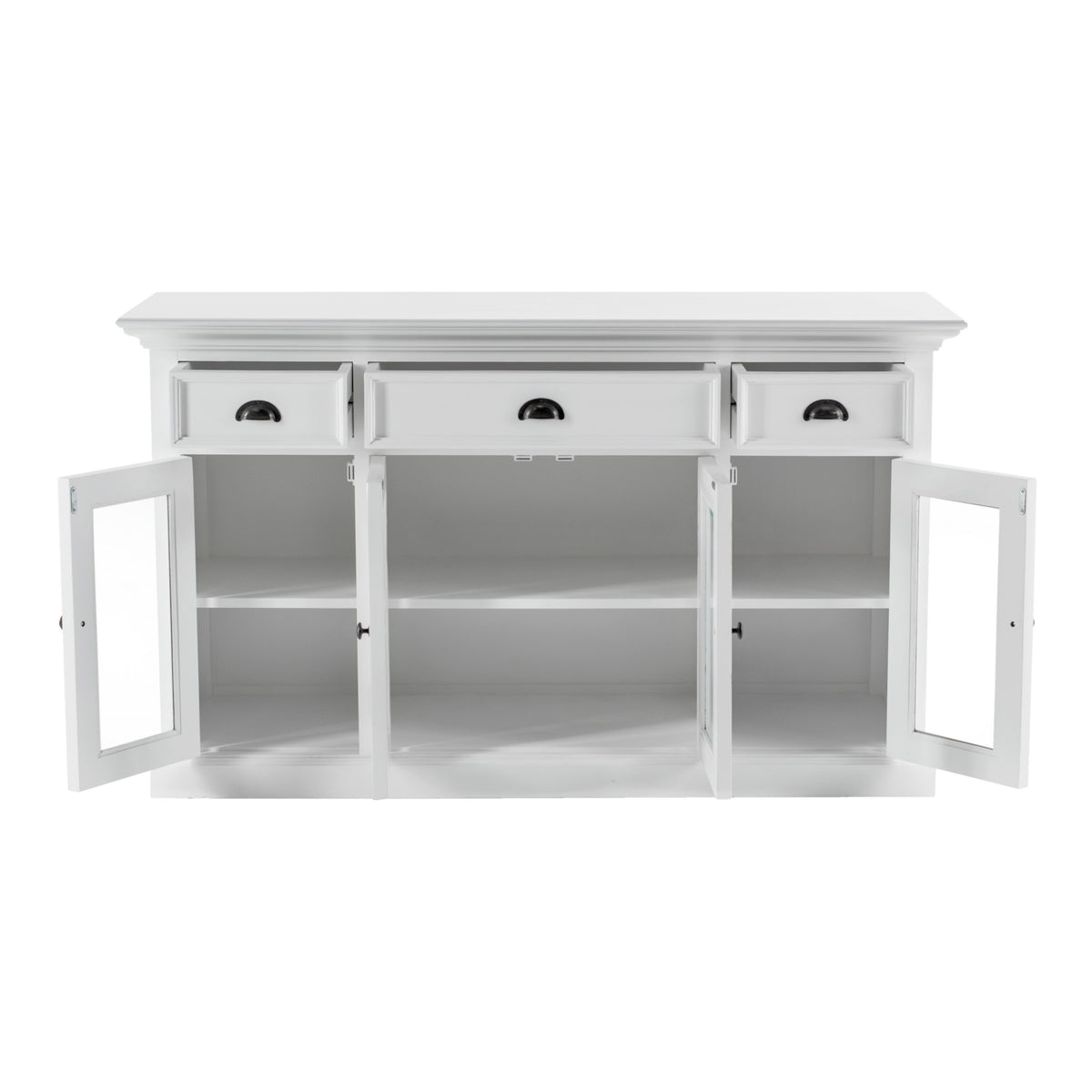 Farmhouse White Buffet Server - Rae and Tae 