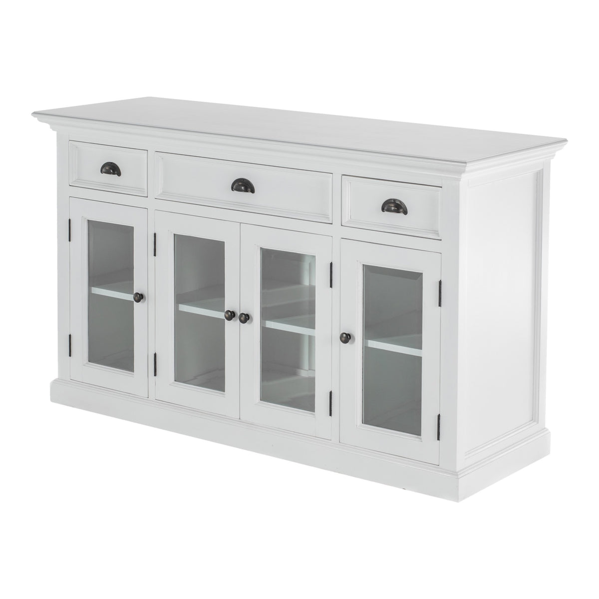 Farmhouse White Buffet Server - Rae and Tae 