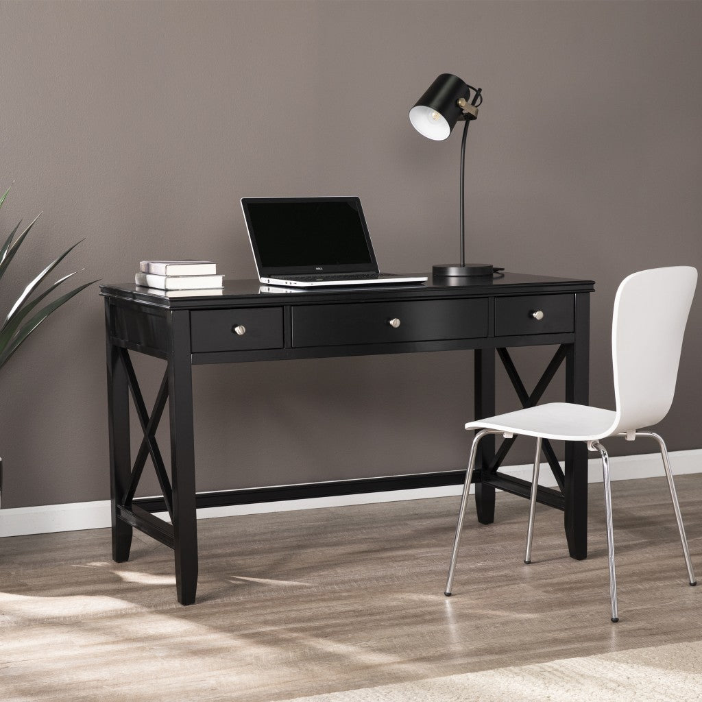 Black Writing Desk - Rae and Tae 