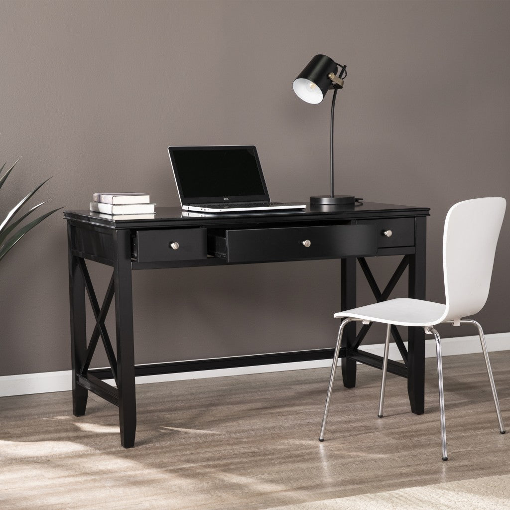 Black Writing Desk - Rae and Tae 