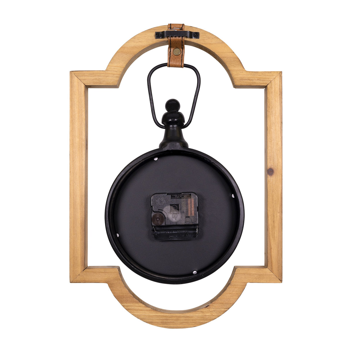 Wooden Frame Hanging Wall Clock - Rae and Tae 