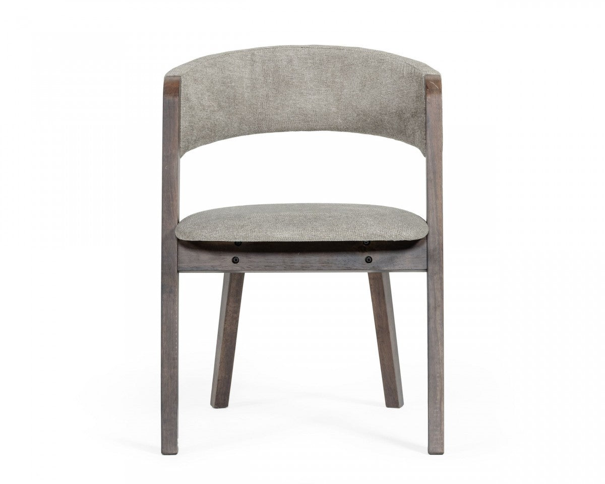 Gray Wenge Dining Chairs - Set Of Two - Rae and Tae 