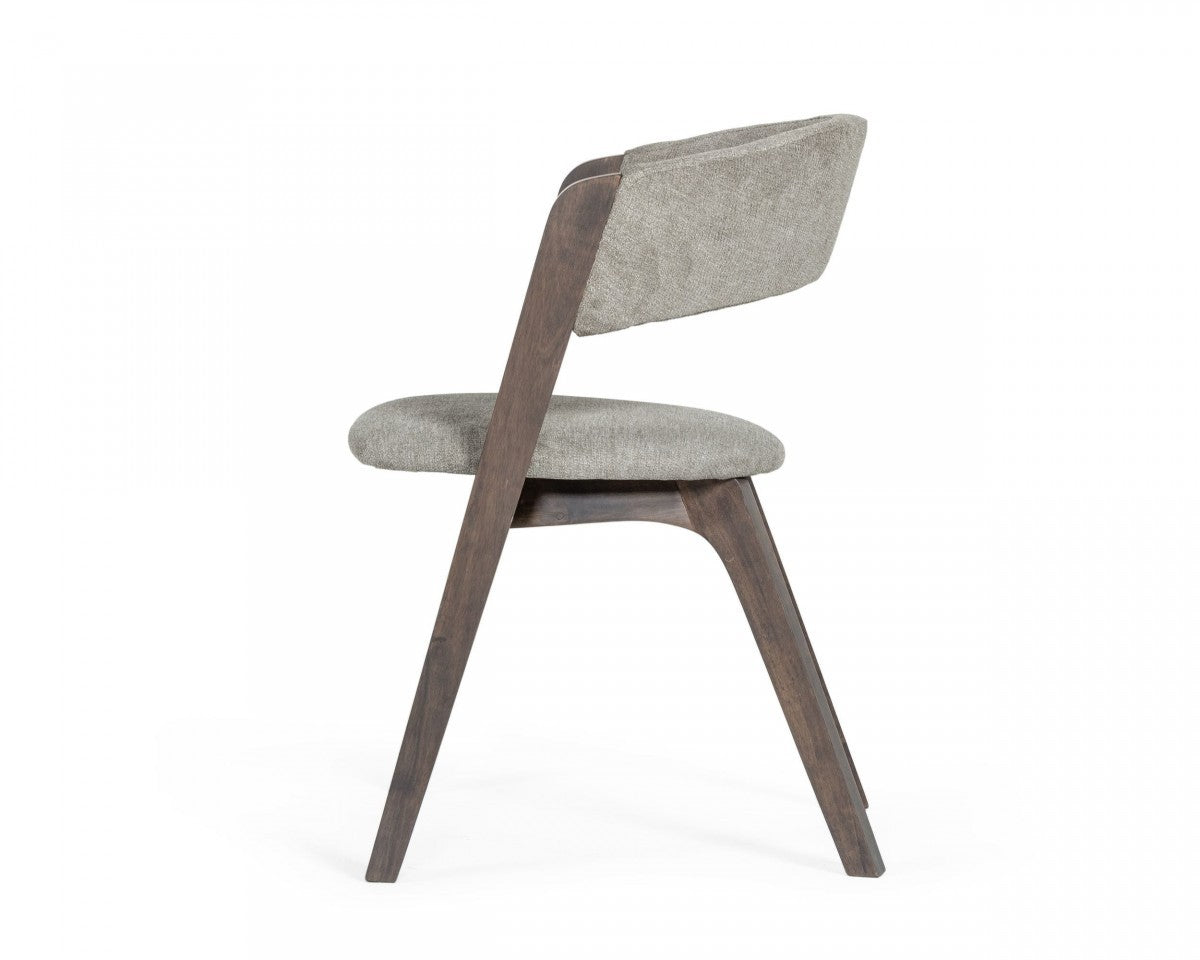 Gray Wenge Dining Chairs - Set Of Two - Rae and Tae 