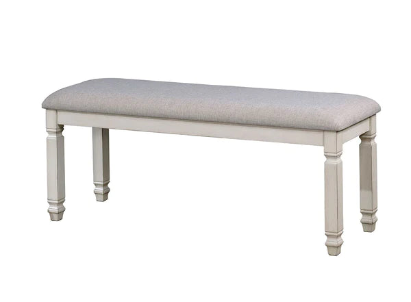 Harvey Fabric Upholstered Wooden Bench