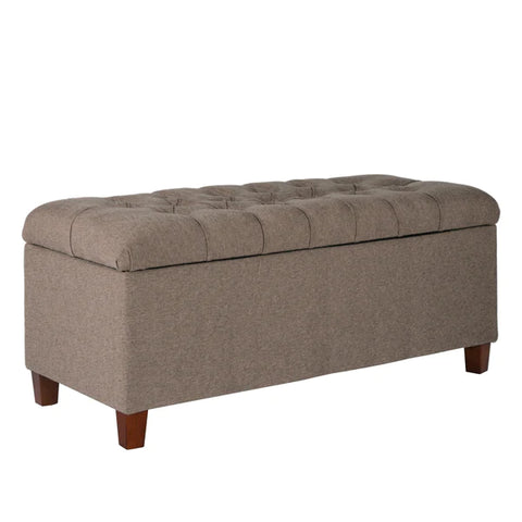 Castro Tufted Wooden Storage Bench