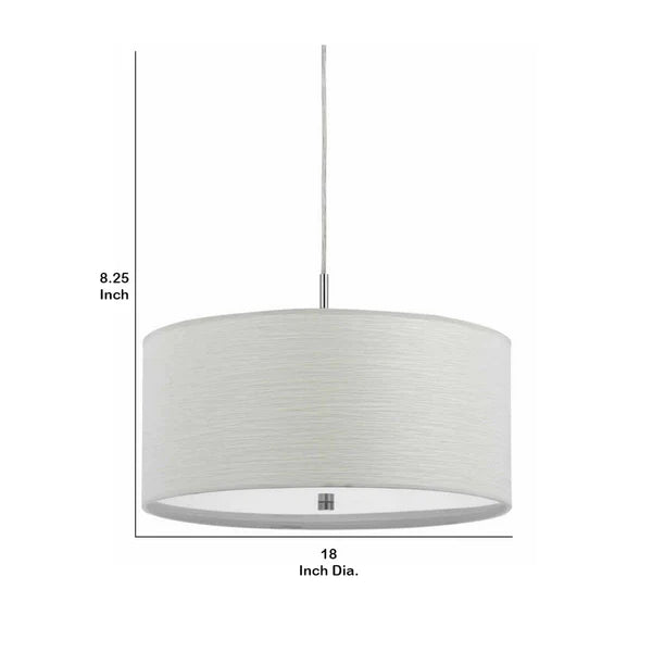 Helix Drum Style Pendant Light