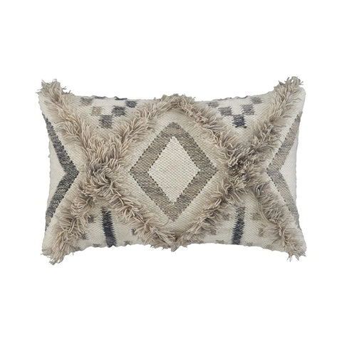 Haughtley Fringed Geometric Print Accent Pillow Set Of 4