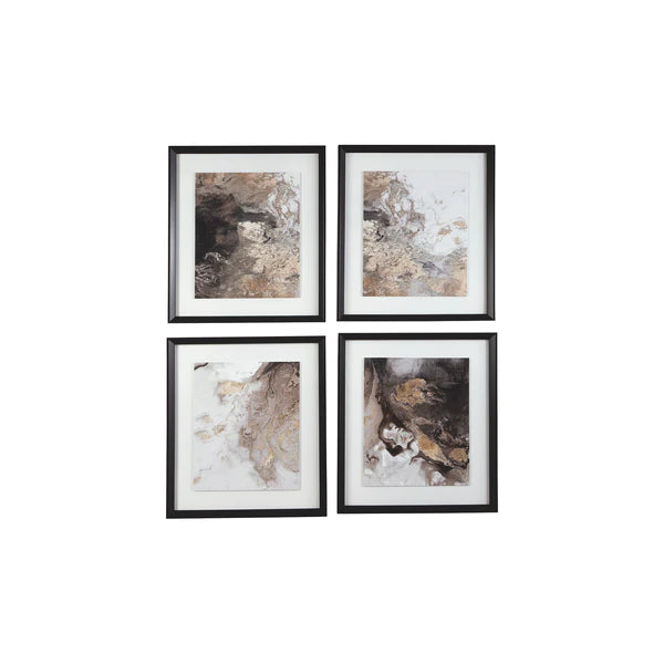 Decoda Abstract Rectangular Wall Art Set