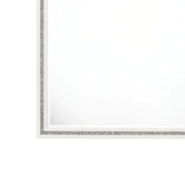 Brayden Modern Shimmering Silver Accent Mirror