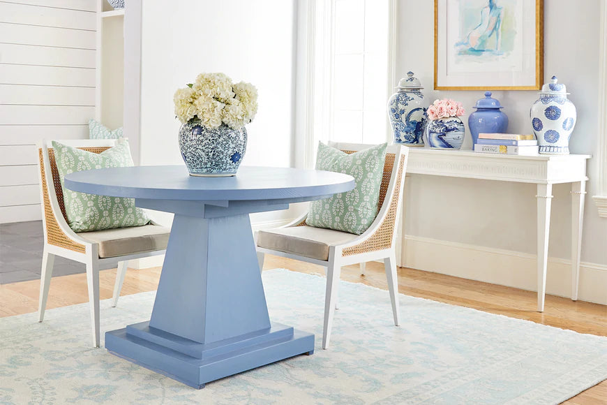 Contemporary Pedestal Table - Rae and Tae 