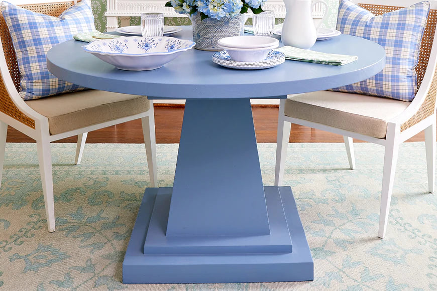 Contemporary Pedestal Table - Rae and Tae 