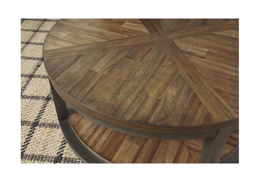 Heinsworth Round Transitional Table Set