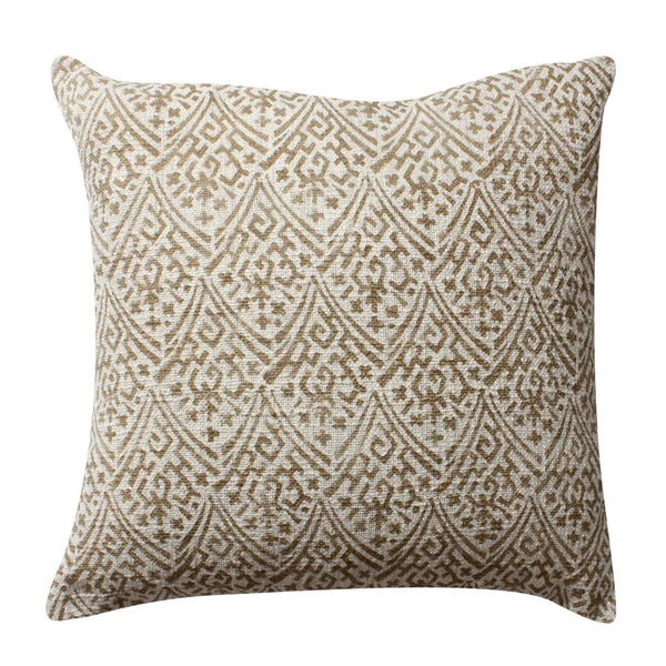 Ria Floral Patterned Square Accent Throw Pillow