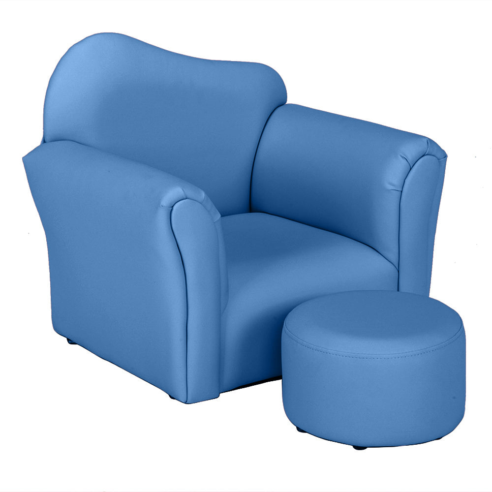 Children's Chair With Ottoman