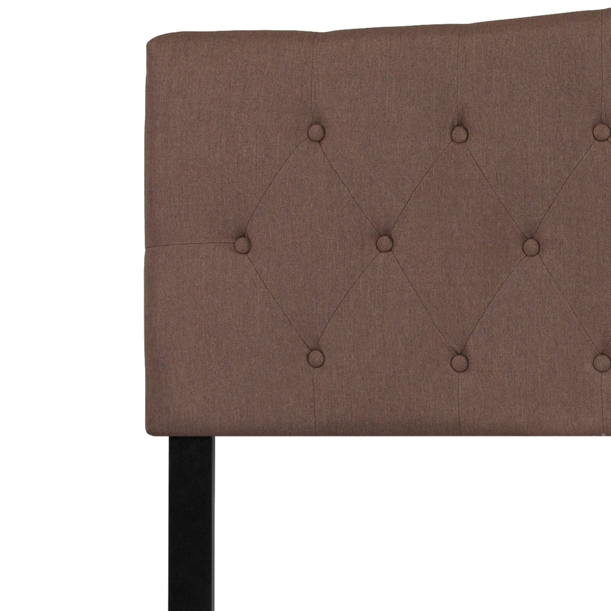 Arched Button Tufted Upholstered Headboard - Rae and Tae 